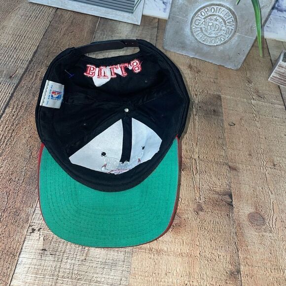 Vintage Chicago Bulls SnapBack Hat spell out back NBA - Picture 8 of 8